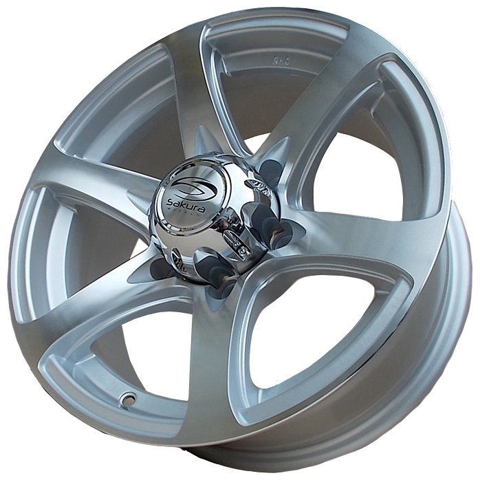 купить Sakura Wheels .7 D110.5 ET0 Серебристый с поливрокой