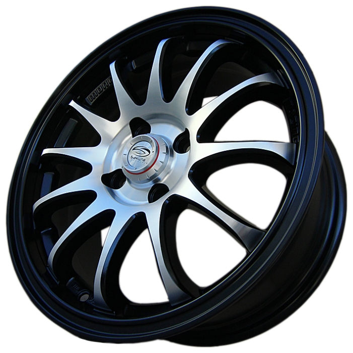 купить Sakura Wheels 00 D67.1 ET35 Черный с полировой