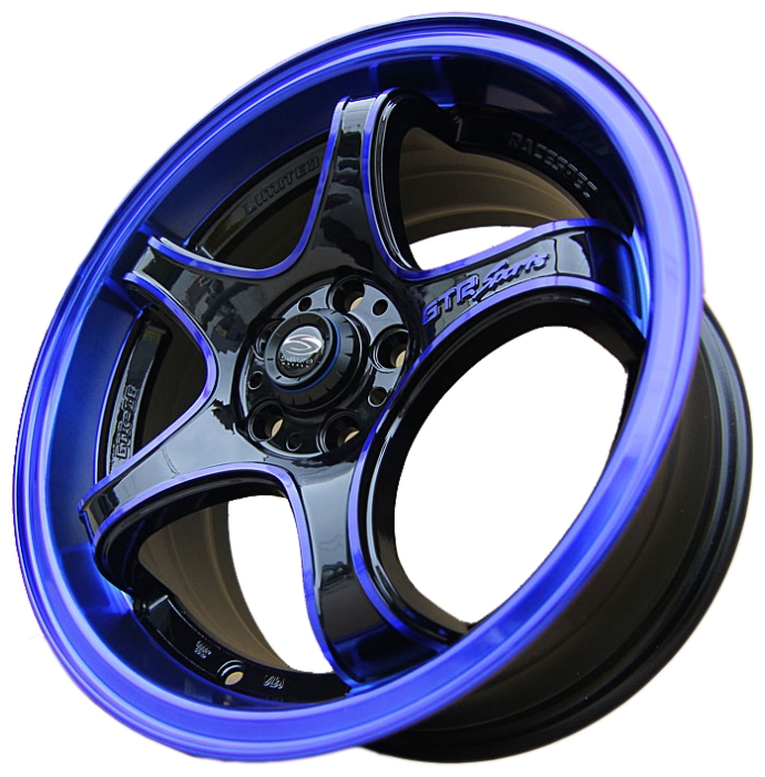 купить Sakura Wheels 00 D73.1 ET40 Черный с синим