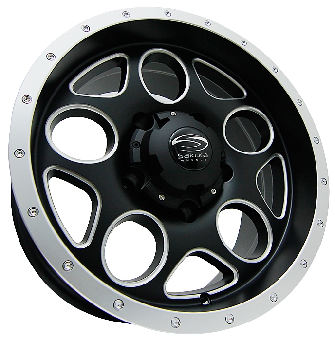 купить Sakura Wheels 0 D110.5 ET10 Черный с полировкой