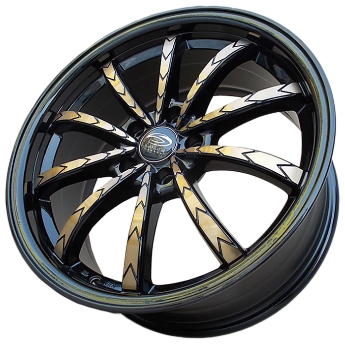 купить Sakura Wheels 0 D73.1 ET42 Черный с бронзой