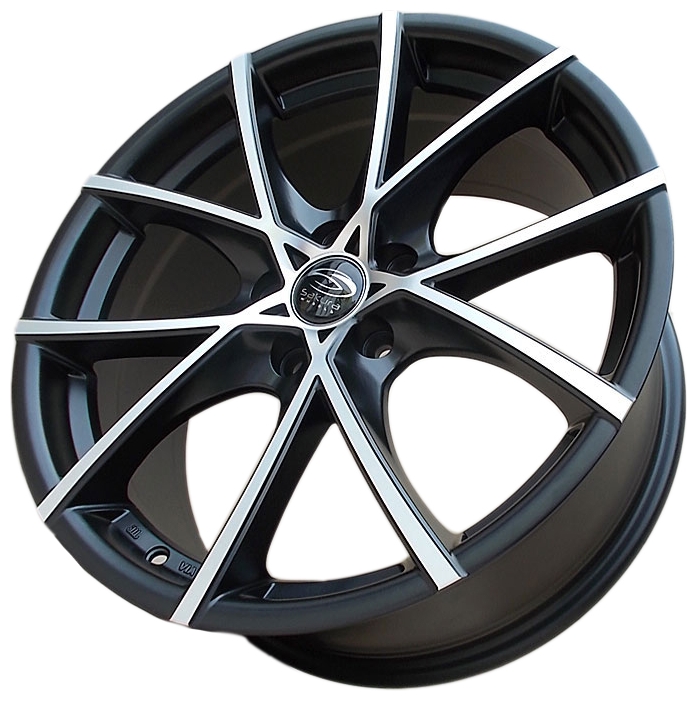купить Sakura Wheels 100 D73.1 ET45 Черный с полировкой