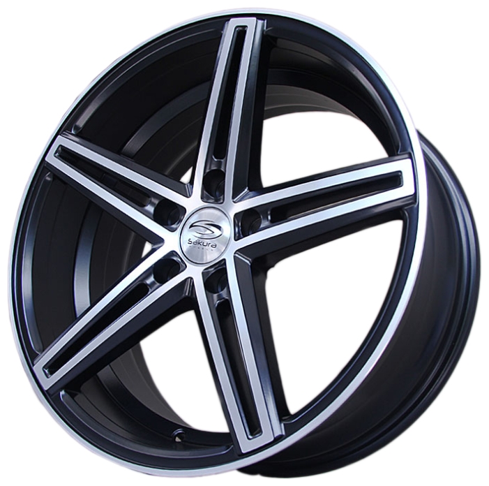 купить Sakura Wheels 108 D73.1 ET42 Черный с полировкой