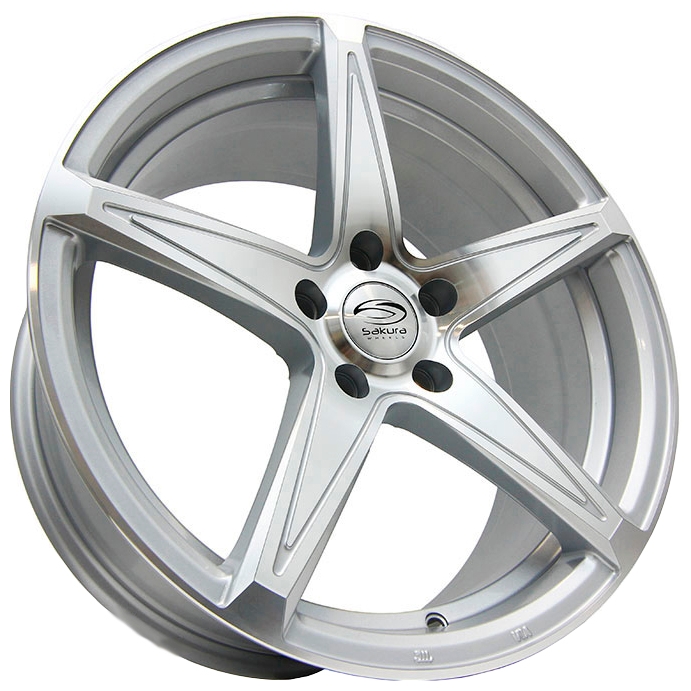 купить Sakura Wheels 4.3 D73.1 ET35 Серебристый с полировкой