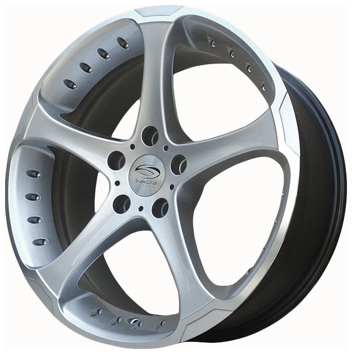 купить Sakura Wheels 4.3 D73.1 ET38 Серебристый с полировкой