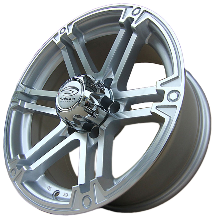 купить Sakura Wheels 9.7 D110.5 ET0 Серебристый с полировкой